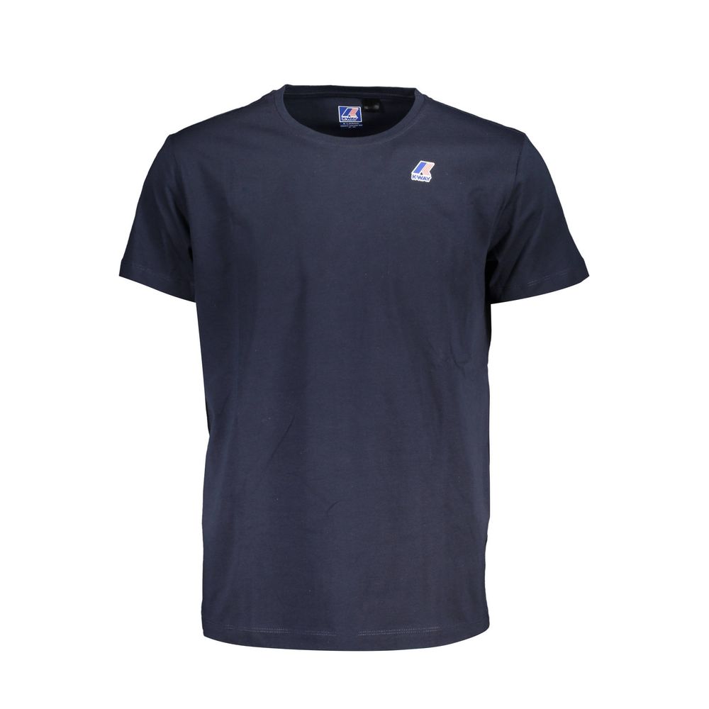 Blue Cotton T-Shirt K-WAY