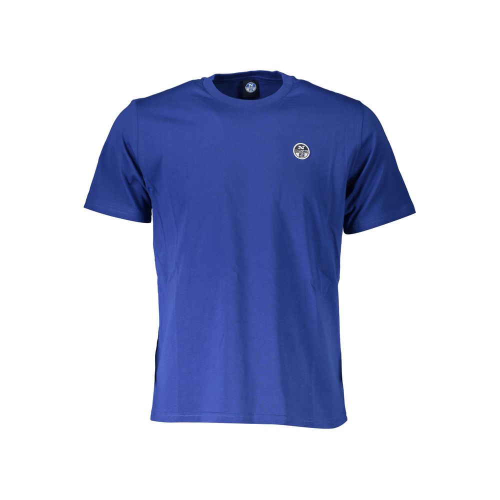Blue Cotton Men T-Shirt North Sails