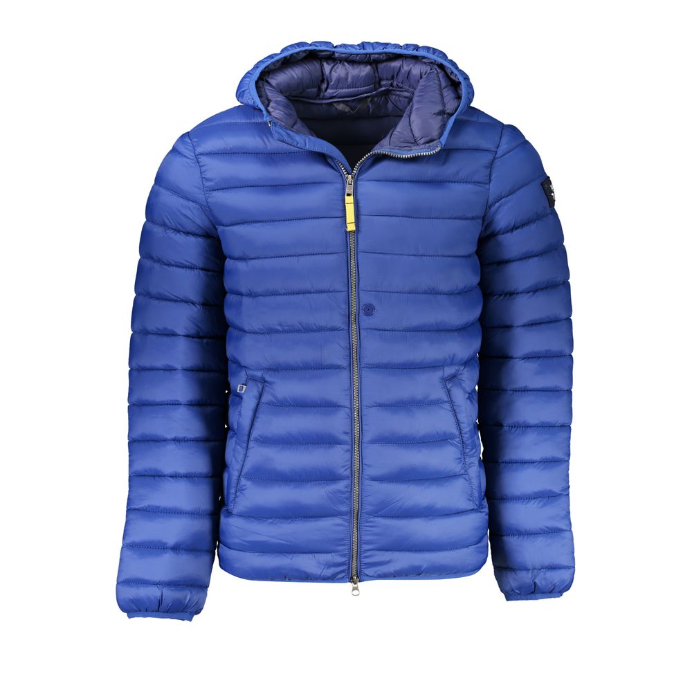 Blue Polyamide Men's Jacket Armata Di Mare
