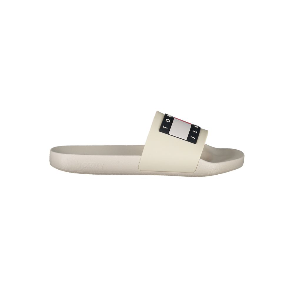 Beige Polyethylene Men Sandal Tommy Hilfiger