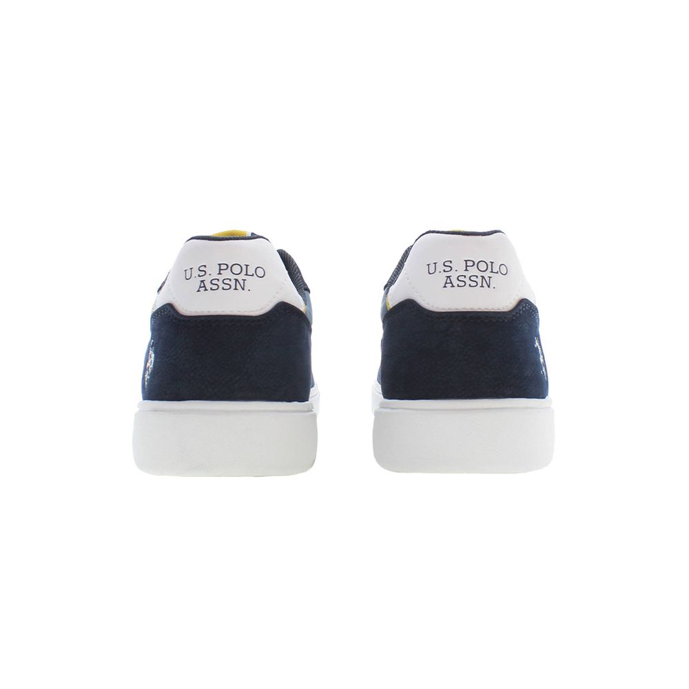 Blue Polyester Men Sneaker U.S. POLO ASSN.
