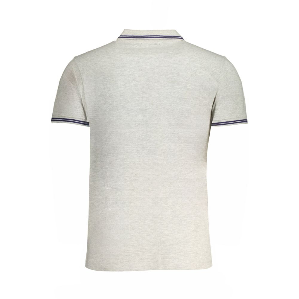 Brown Cotton Men Polo Shirt Cavalli Class