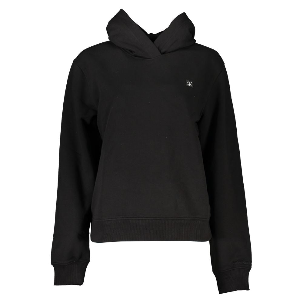 Black Cotton Women Sweater Calvin Klein