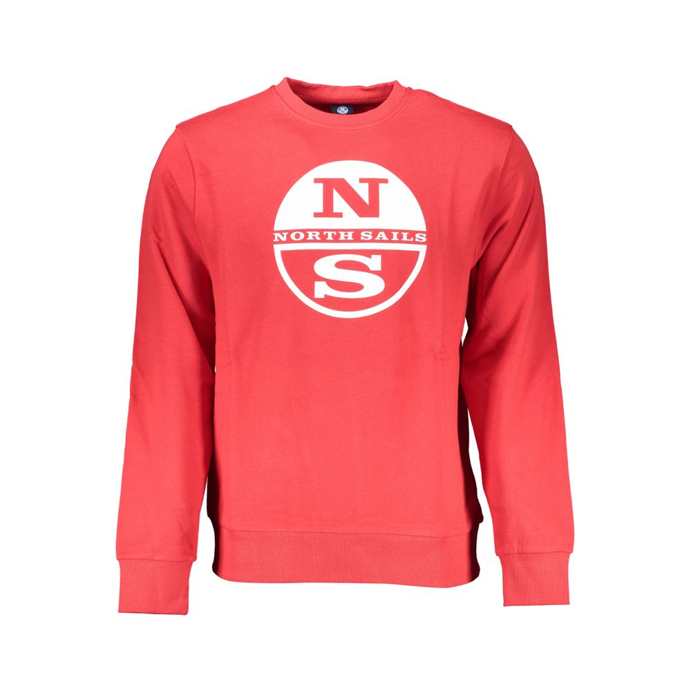 Red Cotton Men Sweater North Sails