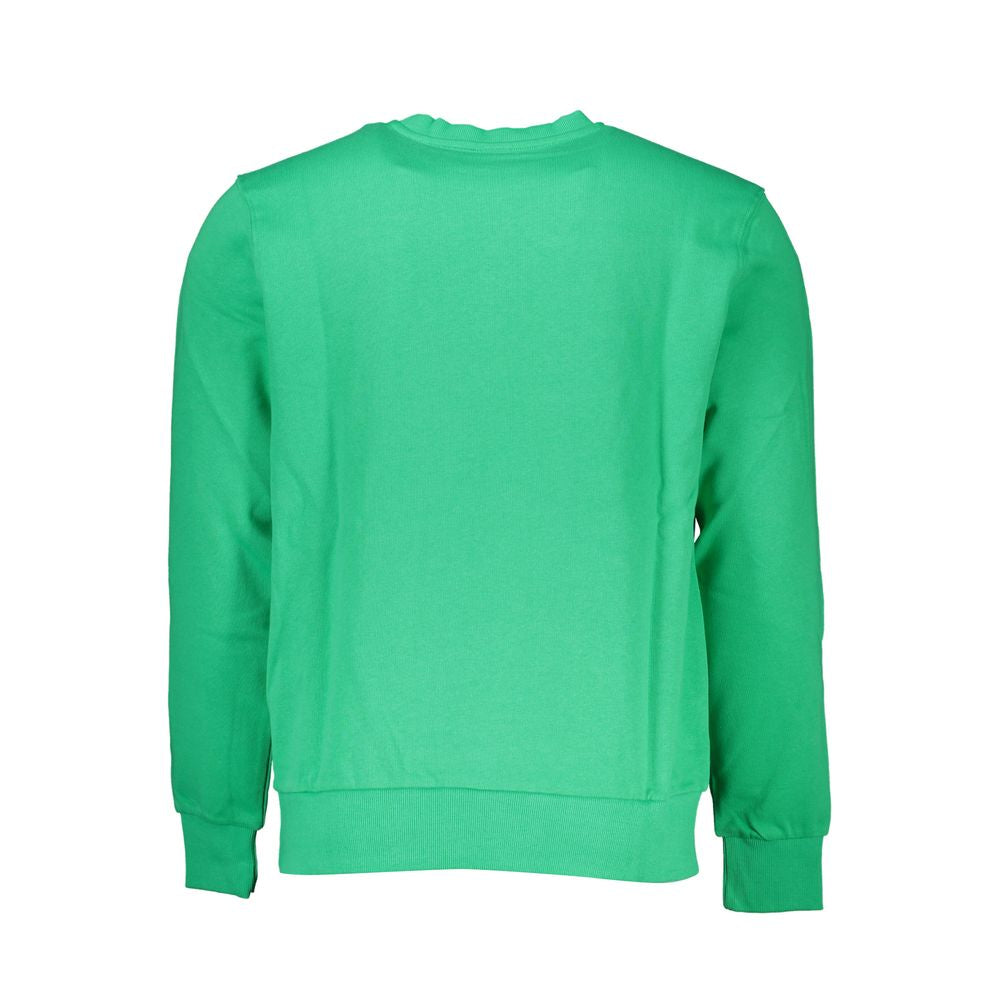 Green Cotton Men Sweater North Sails