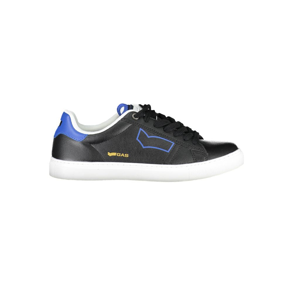 Black Polyester Sneaker Gas