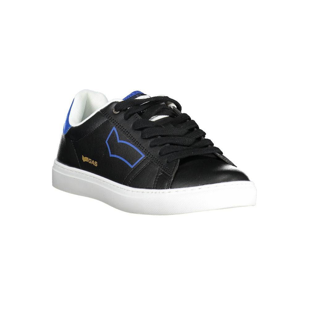 Black Polyester Sneaker Gas