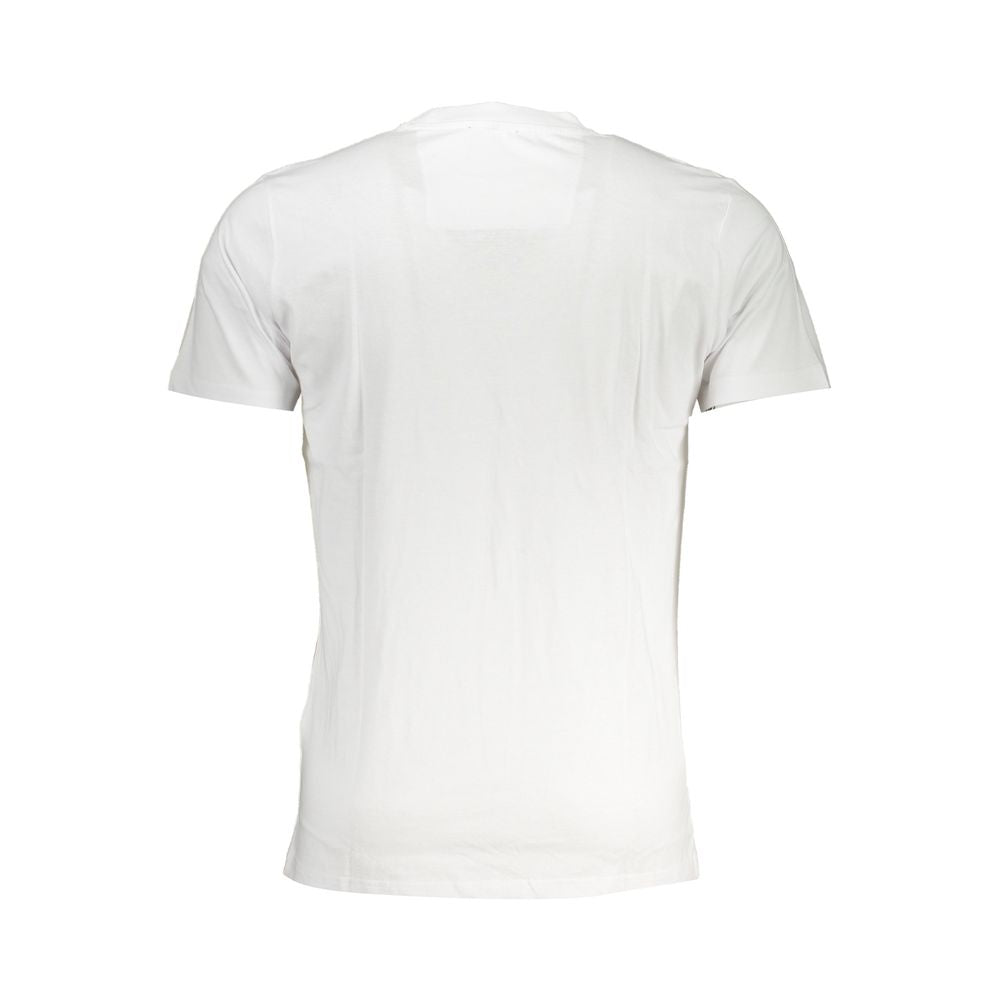 White Cotton T-Shirt Cavalli Class