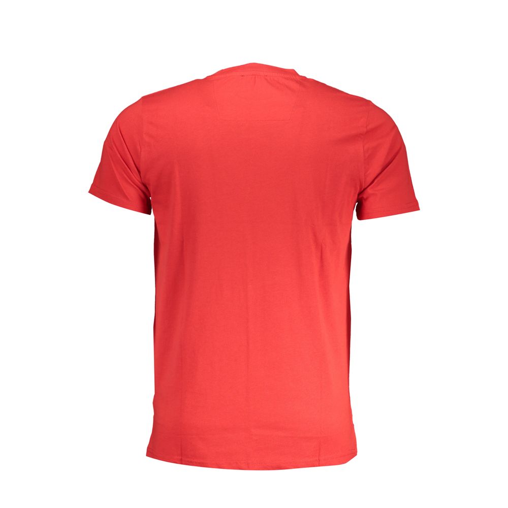Red Cotton T-Shirt Cavalli Class
