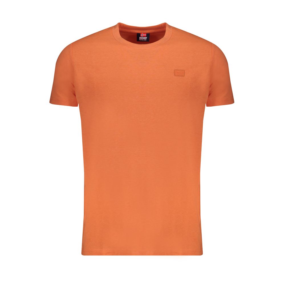 Orange Cotton T-Shirt Norway 1963