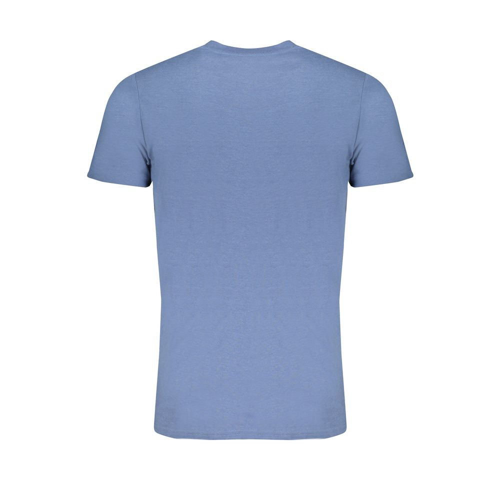 Blue Cotton T-Shirt Norway 1963