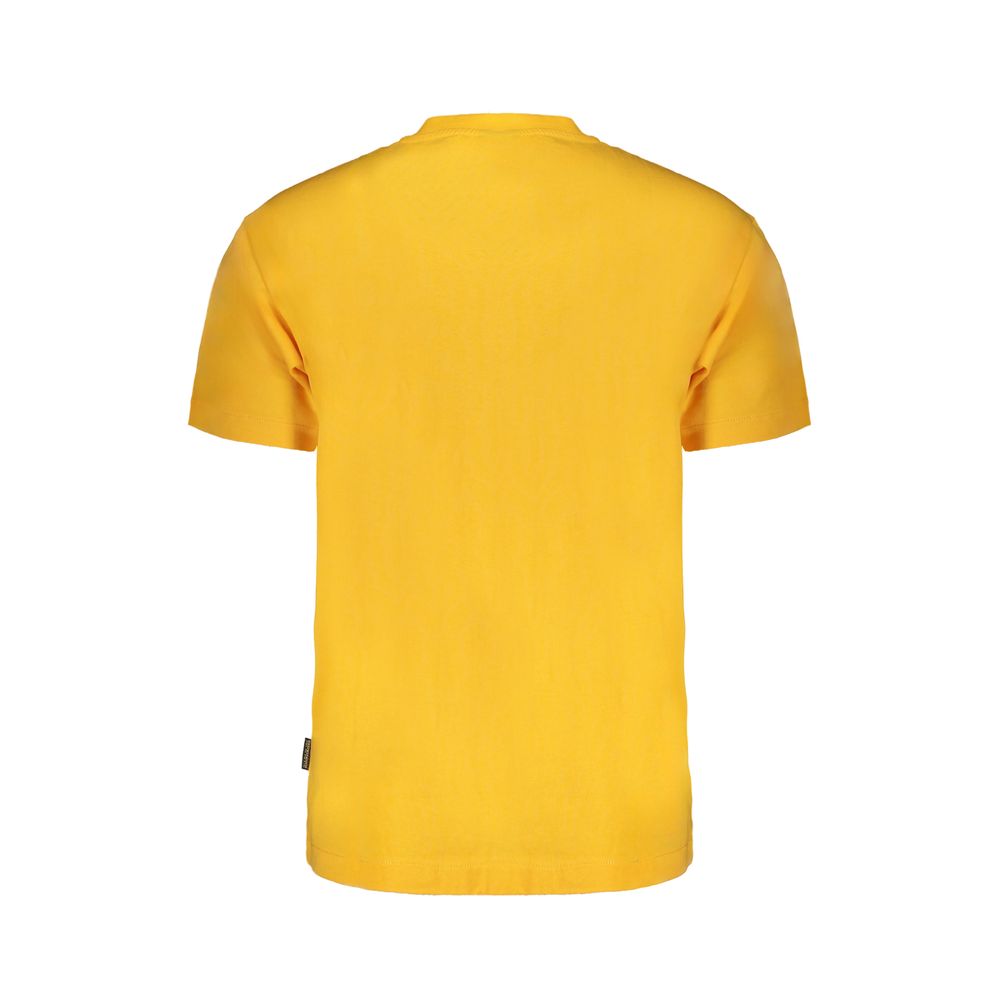 Orange Cotton T-Shirt Napapijri
