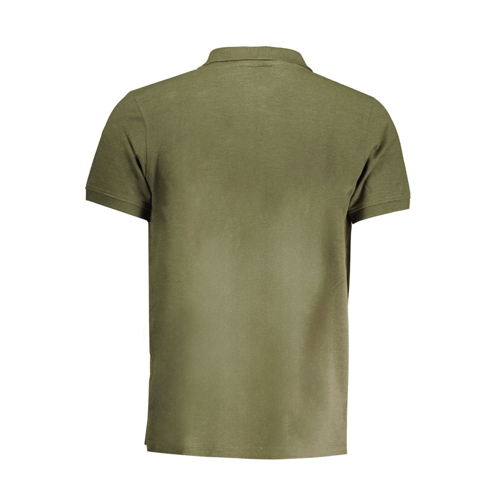 Green Cotton Polo Shirt Norway 1963