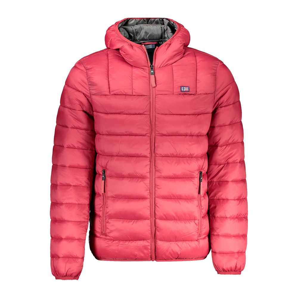 Red Polyamide Men Jacket Norway 1963