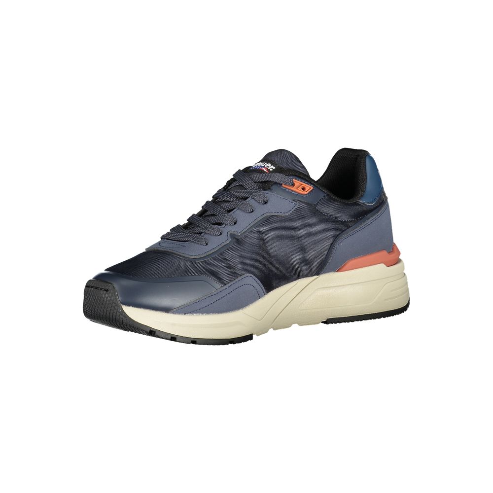 Blue Polyester Sneaker Blauer