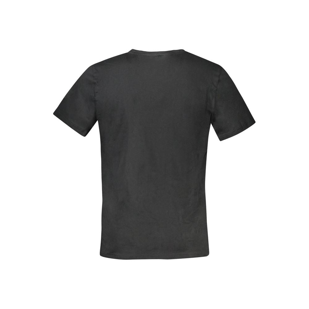 Black Cotton Men TShirt Tommy Hilfiger
