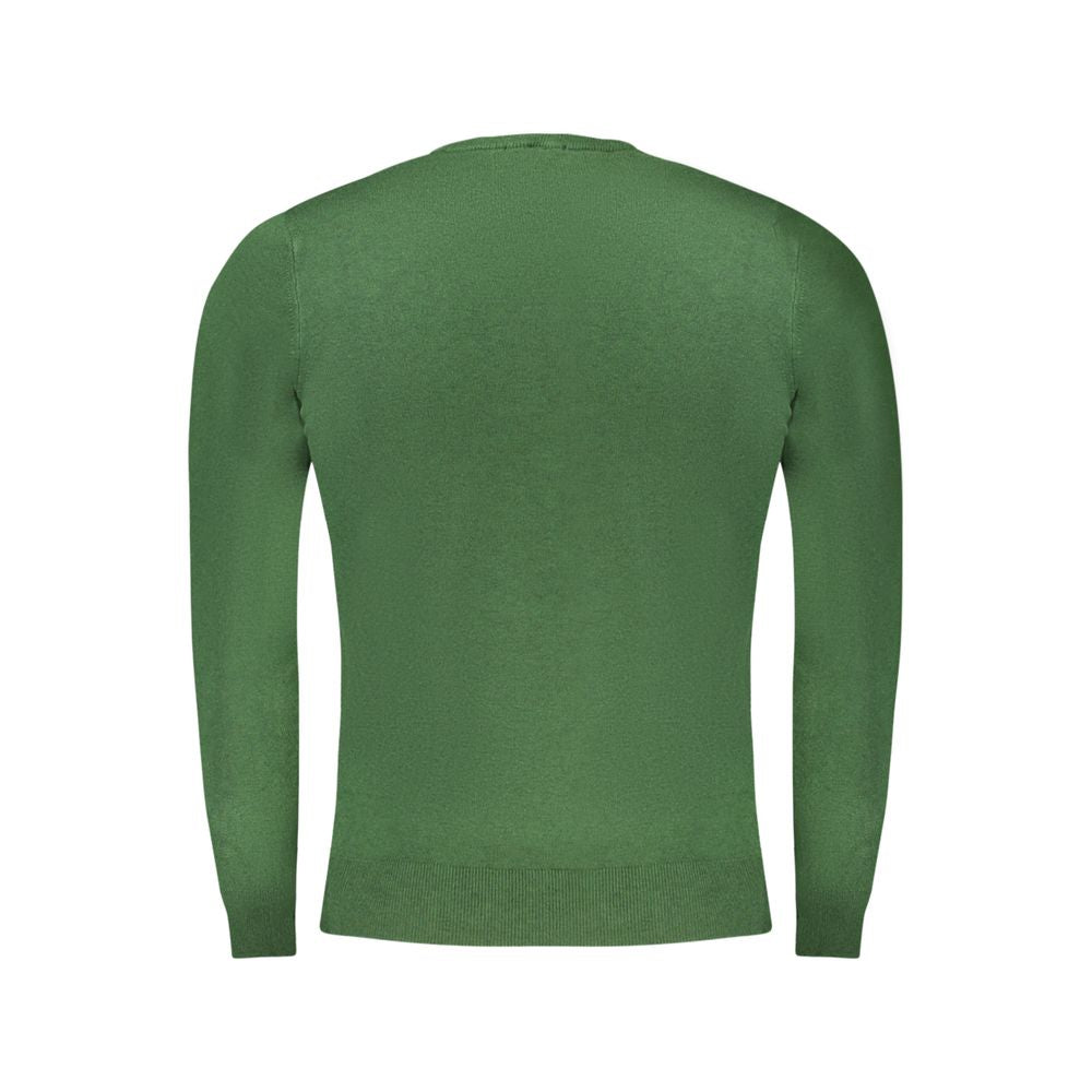 Green Viscose Men Sweater Cavalli Class