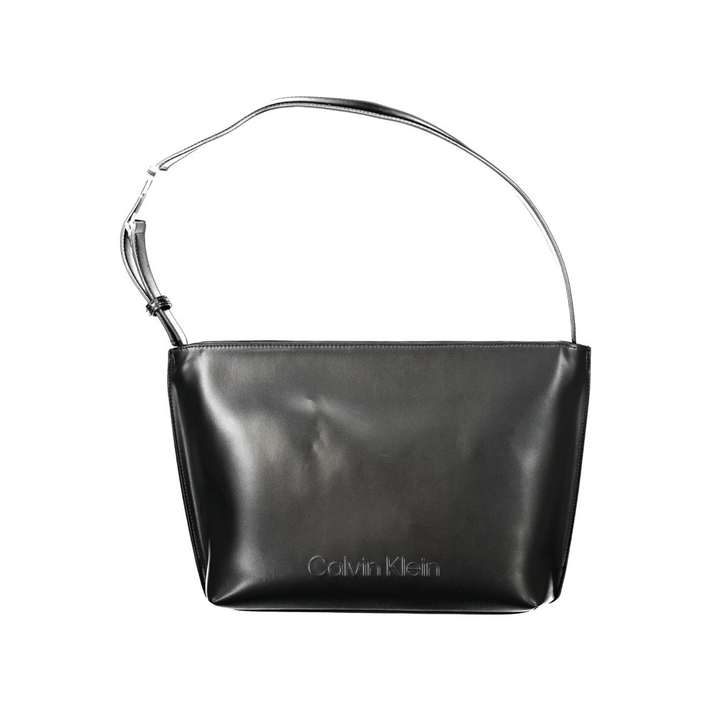 Black Polyester Women Handbag Calvin Klein