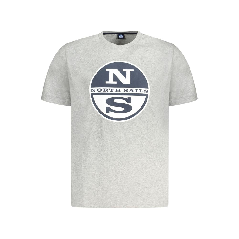 Brown Cotton Men T-Shirt North Sails