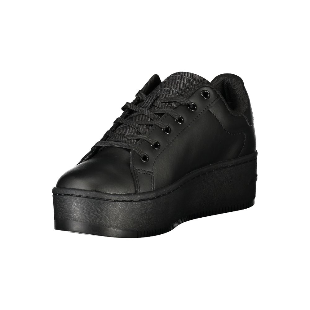Black Polyethylene Women Sneaker Tommy Hilfiger