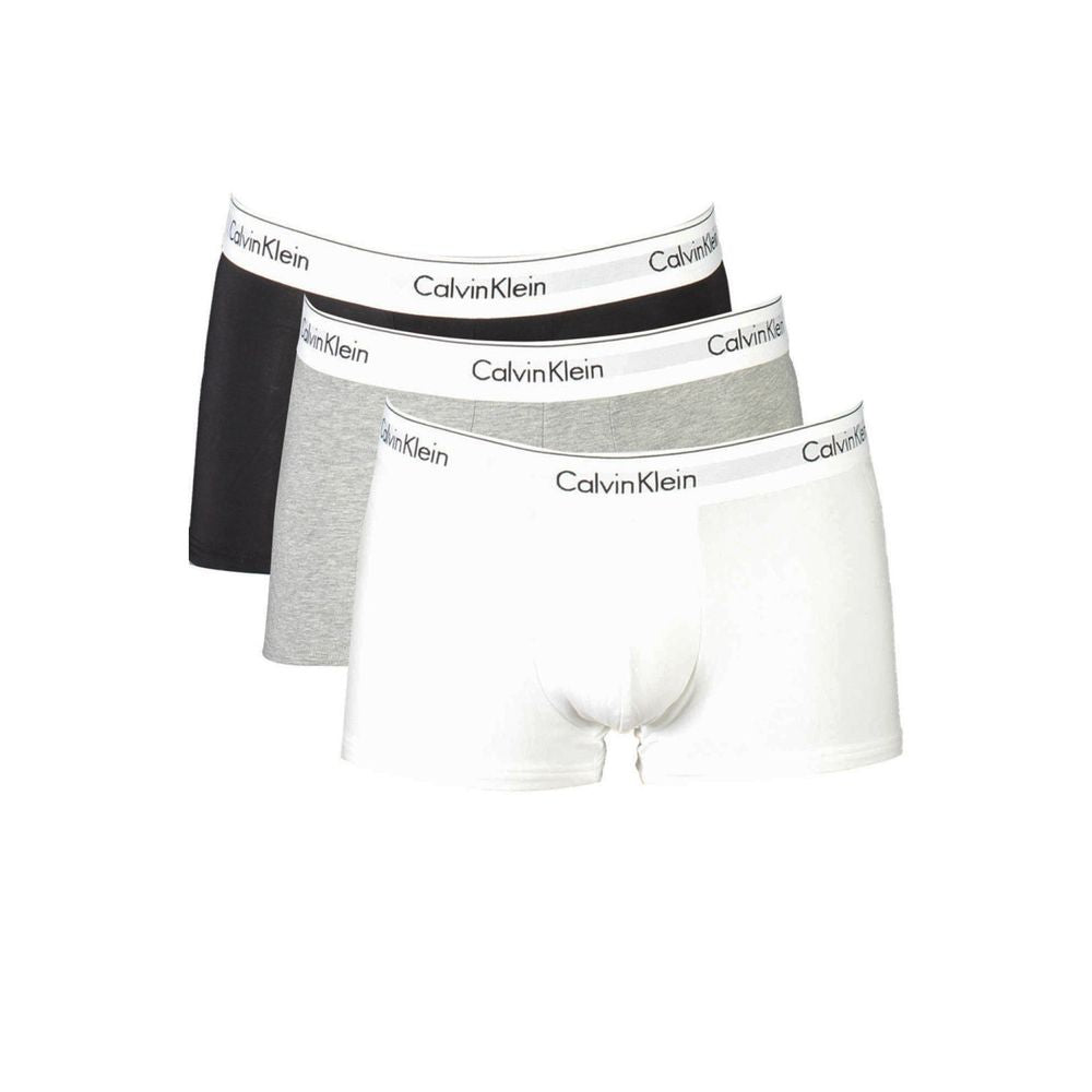 Brown Cotton Men Boxer Calvin Klein