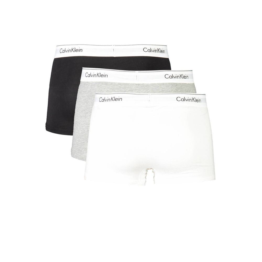 Brown Cotton Men Boxer Calvin Klein