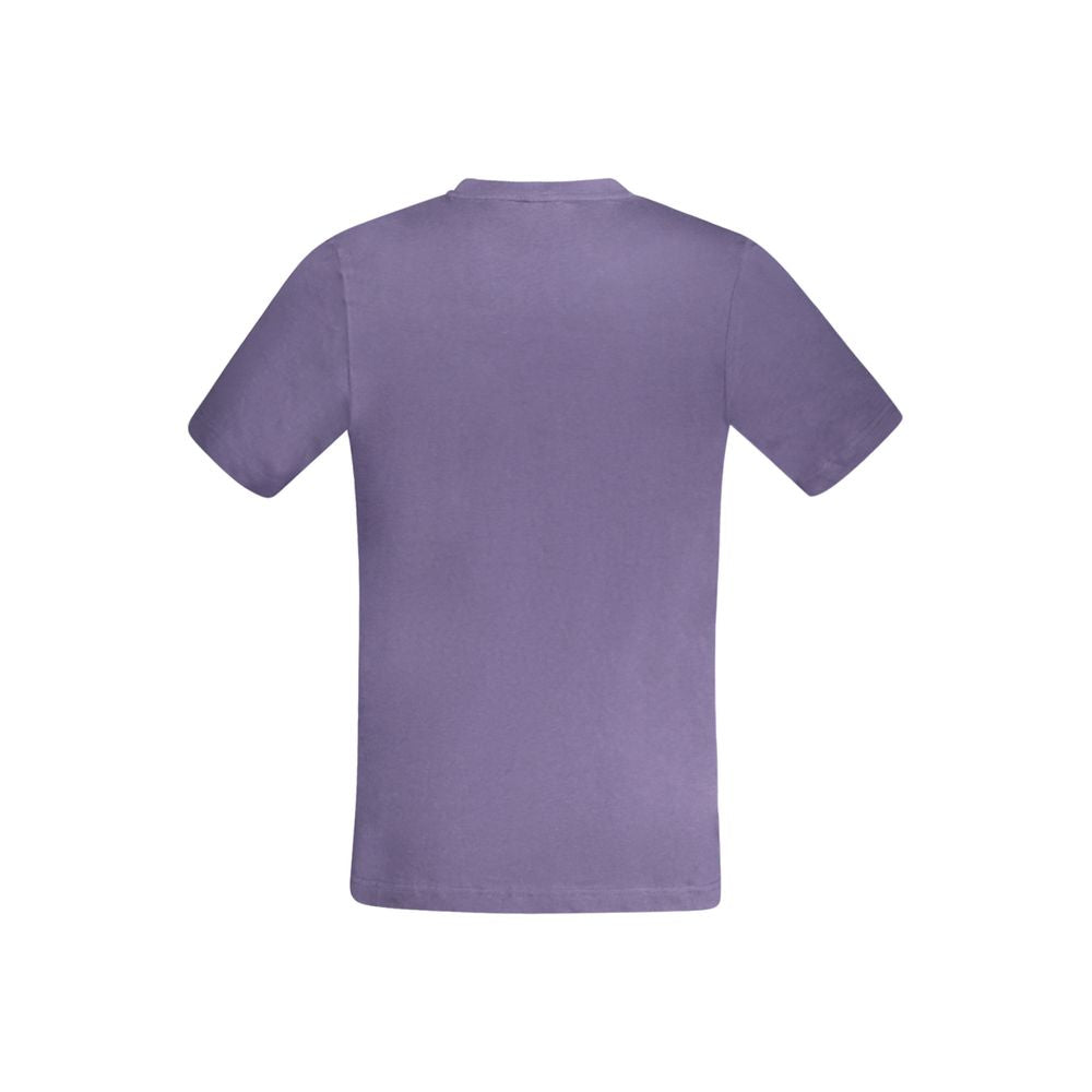 Blue Cotton Men T-Shirt Kappa