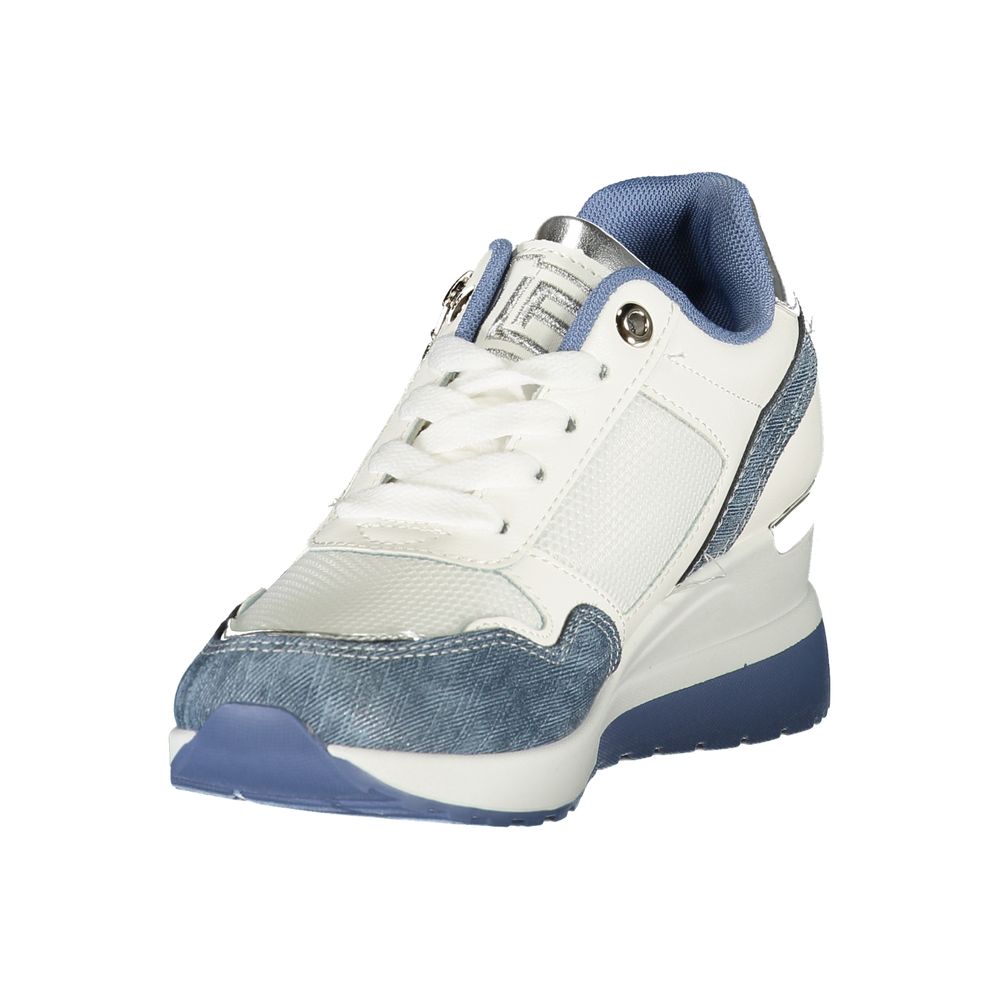 Blue Synthetic Women Sneaker Laura Biagiotti