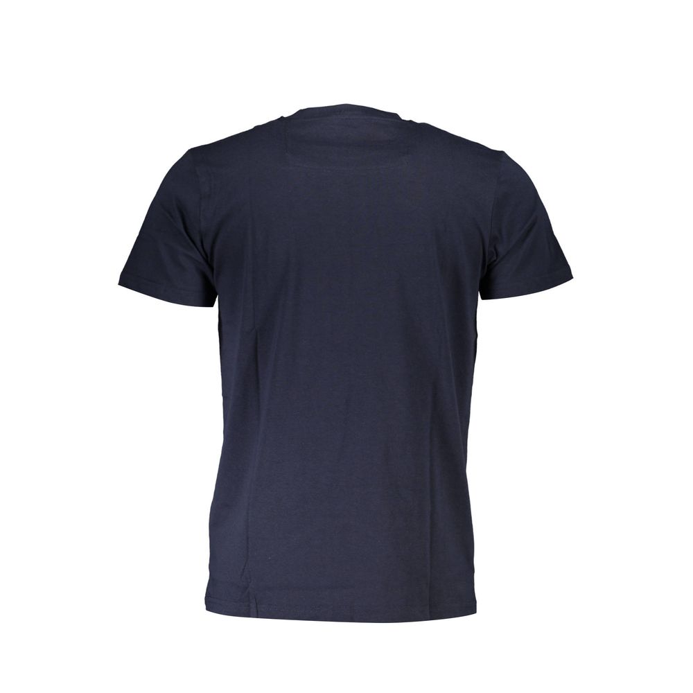 Blue Cotton Men T-Shirt Cavalli Class