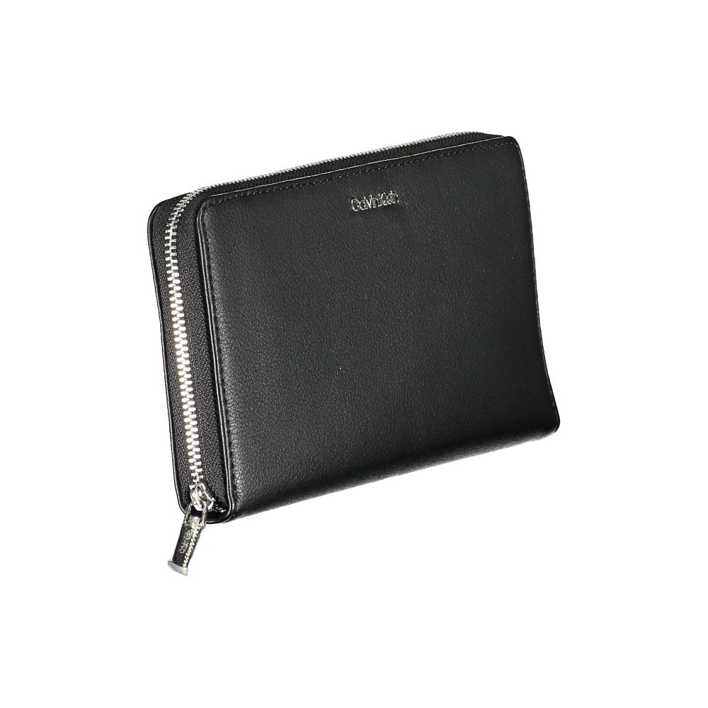 Black Polyethylene Women Wallet Calvin Klein