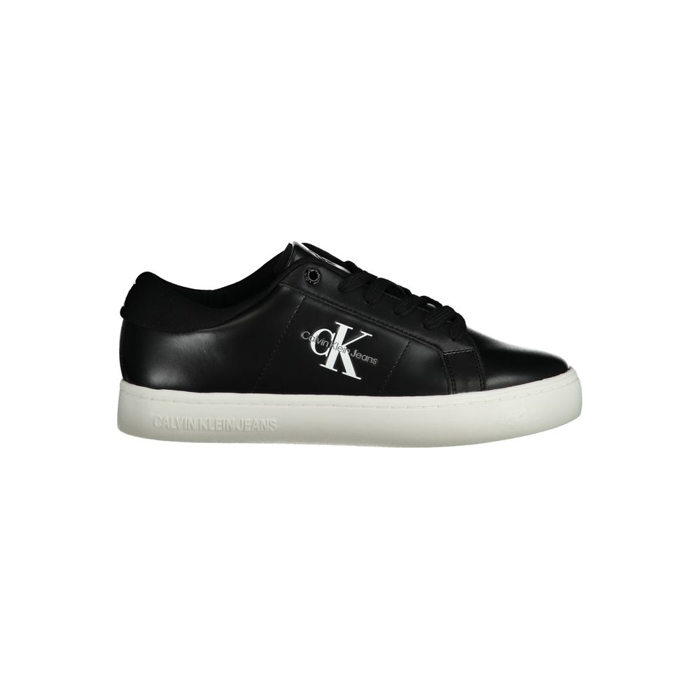 Black Polyethylene Women Sneaker Calvin Klein