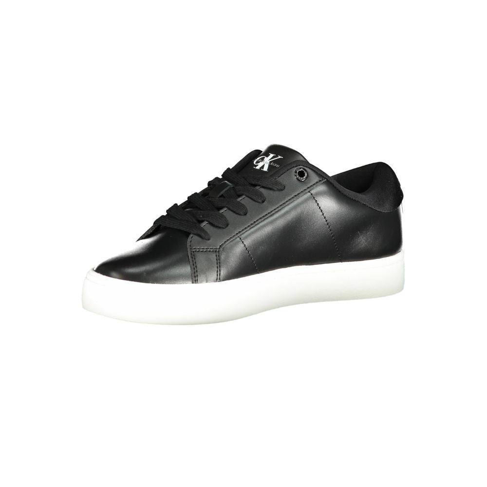 Black Polyethylene Women Sneaker Calvin Klein