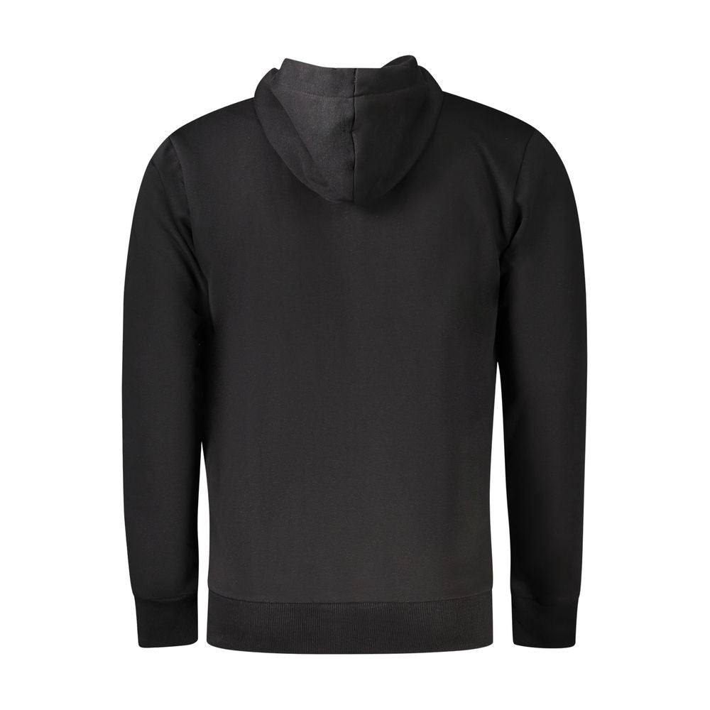 Black Cotton Men Sweater Coveri Moving