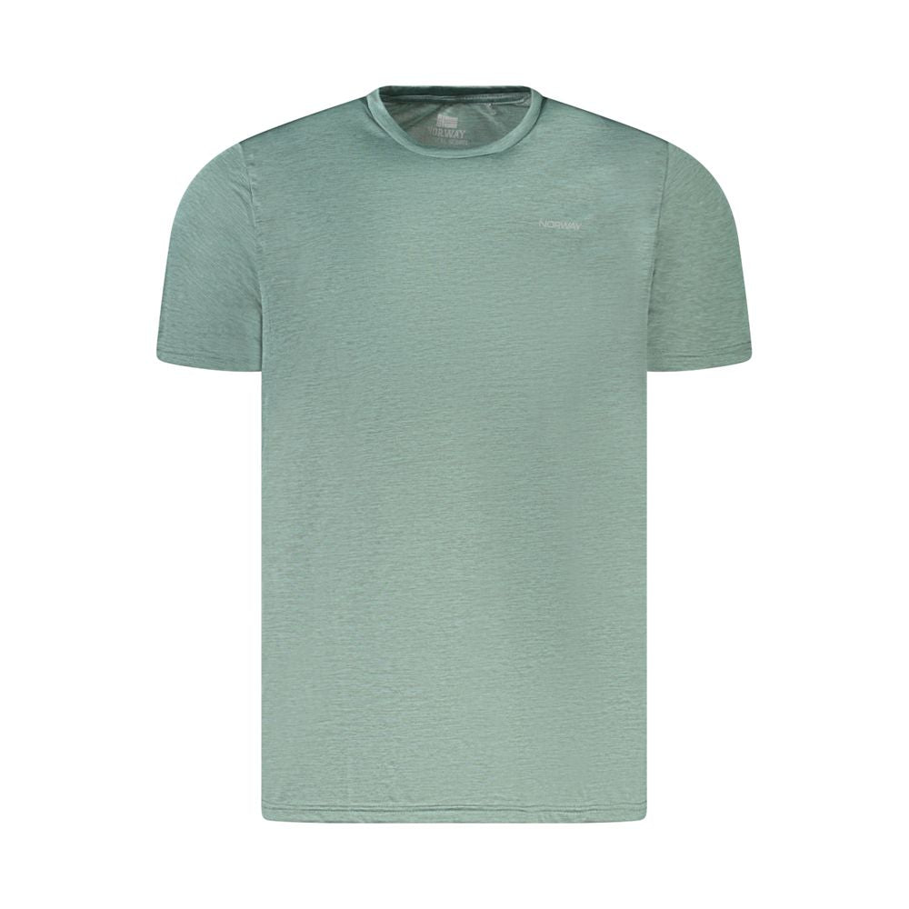 Green Polyester T-Shirt Norway 1963