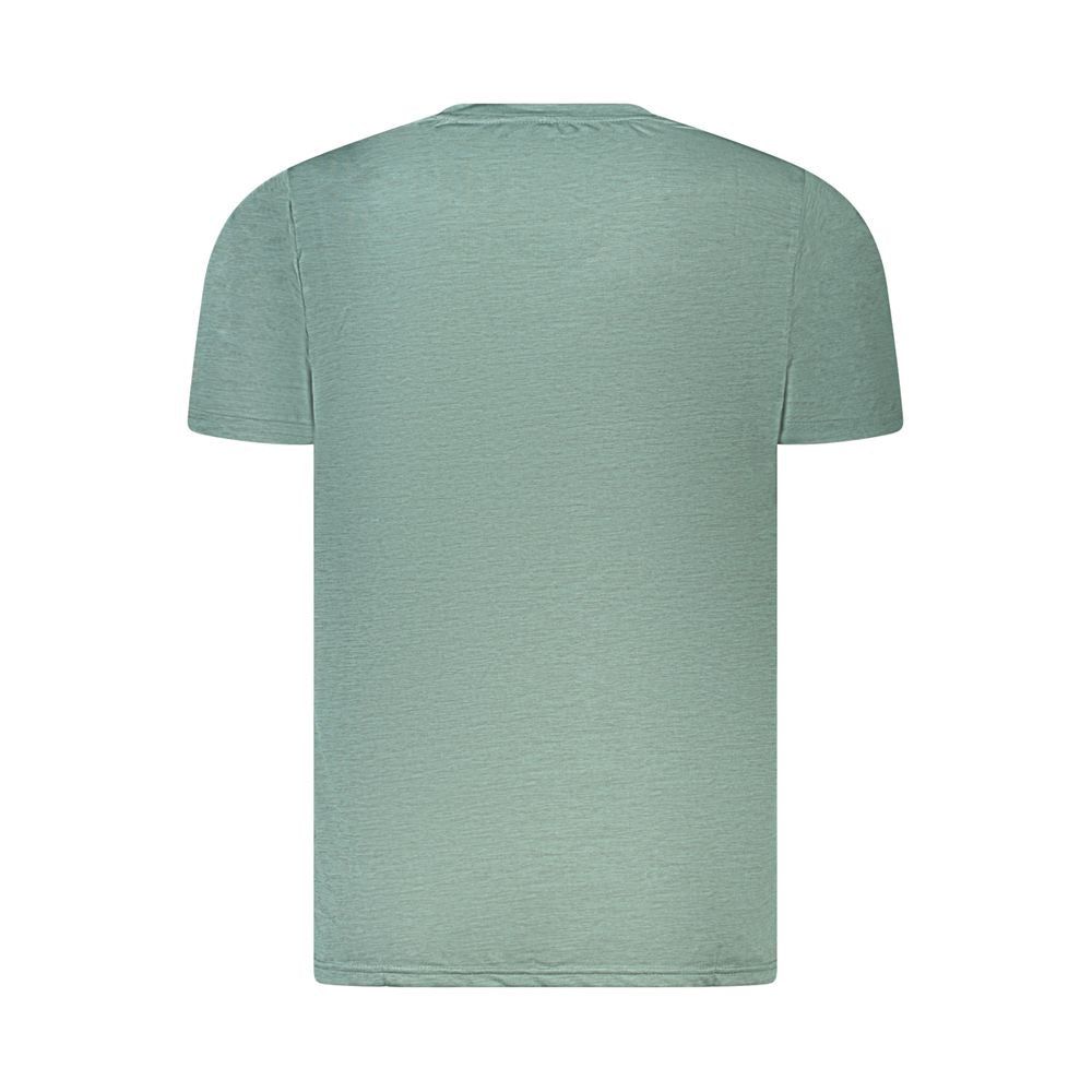 Green Polyester T-Shirt Norway 1963