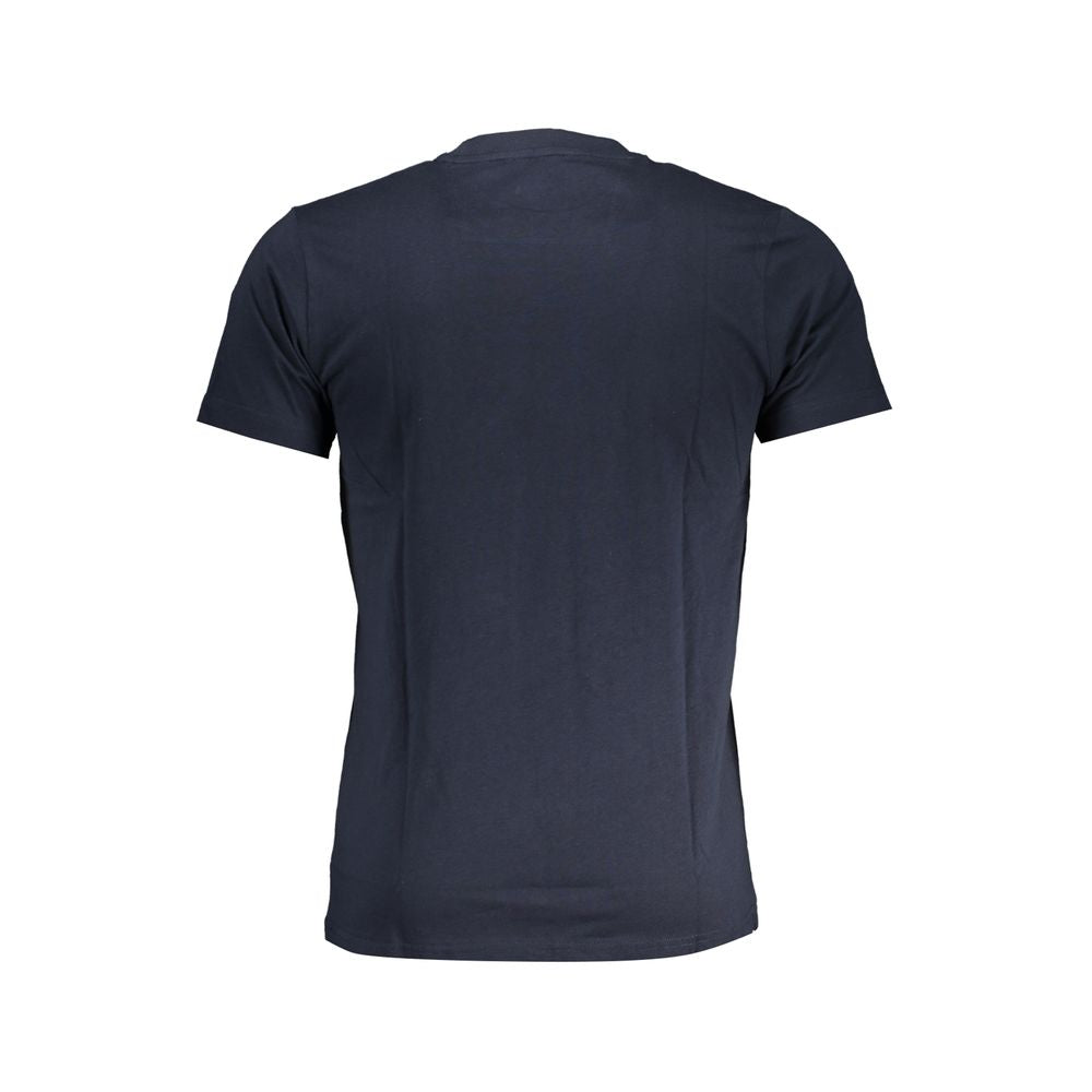 Blue Cotton T-Shirt Cavalli Class