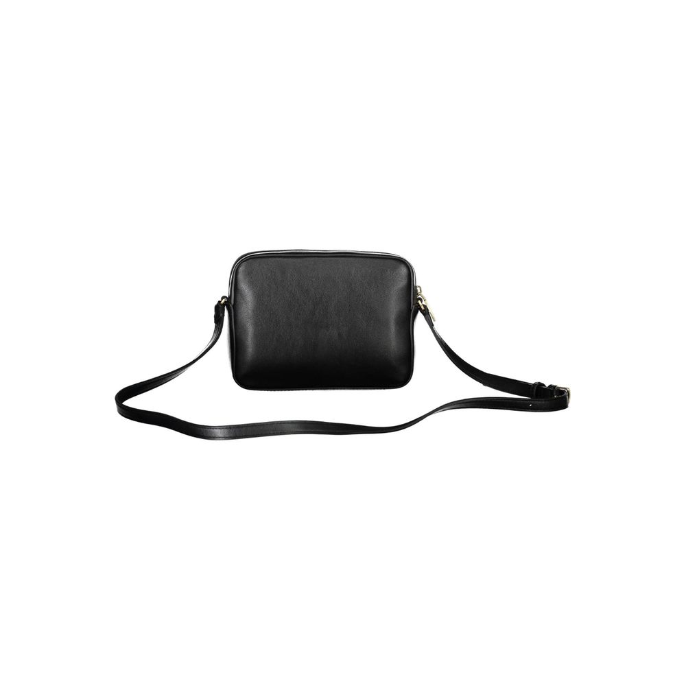 Black Recycled Polyester Women Handbag Calvin Klein