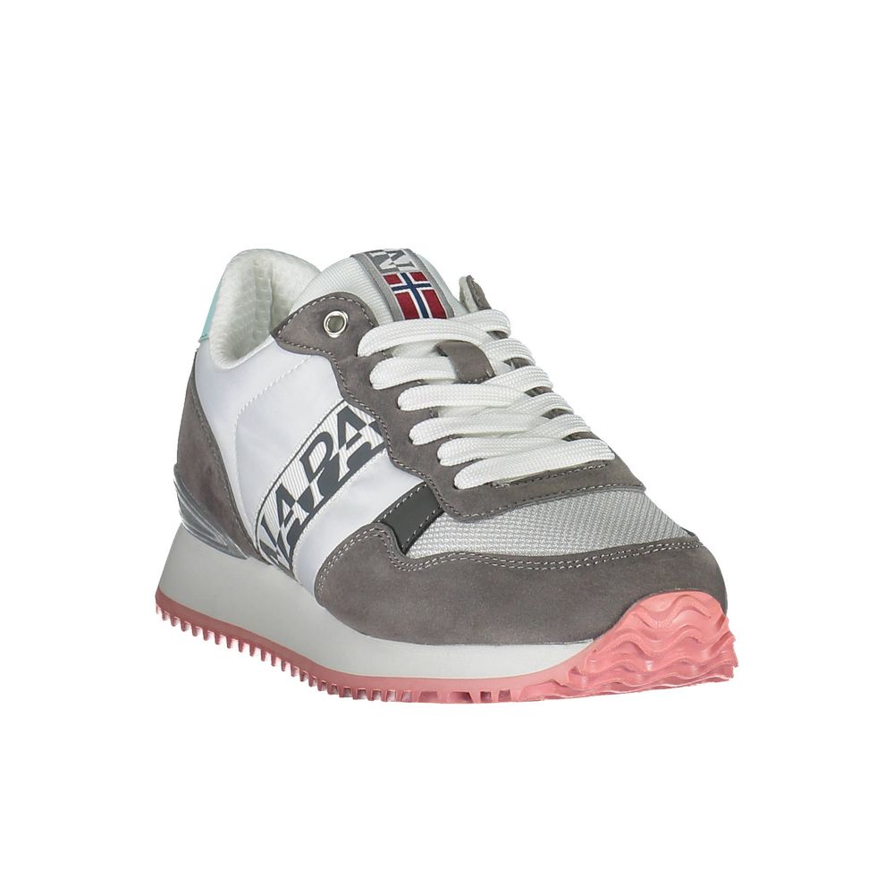 White Polyester Women Sneaker Napapijri
