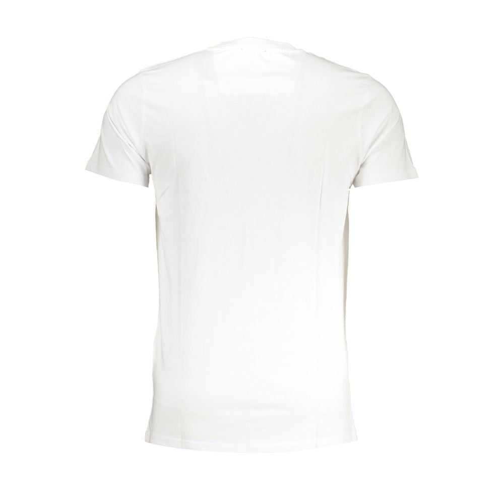 White Cotton T-Shirt Cavalli Class