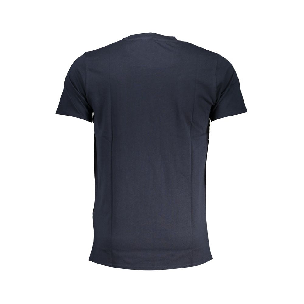 Blue Cotton T-Shirt Cavalli Class