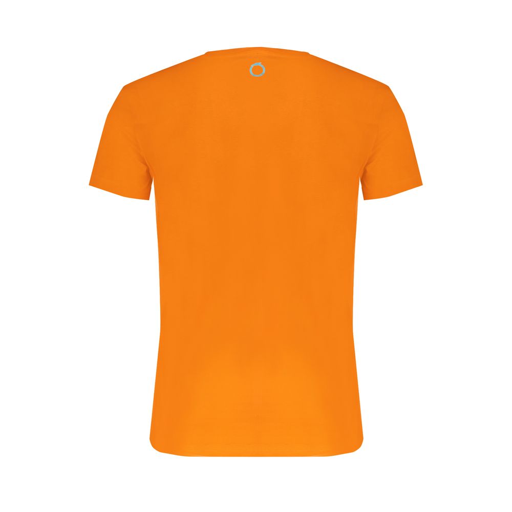 Orange Cotton T-Shirt Trussardi
