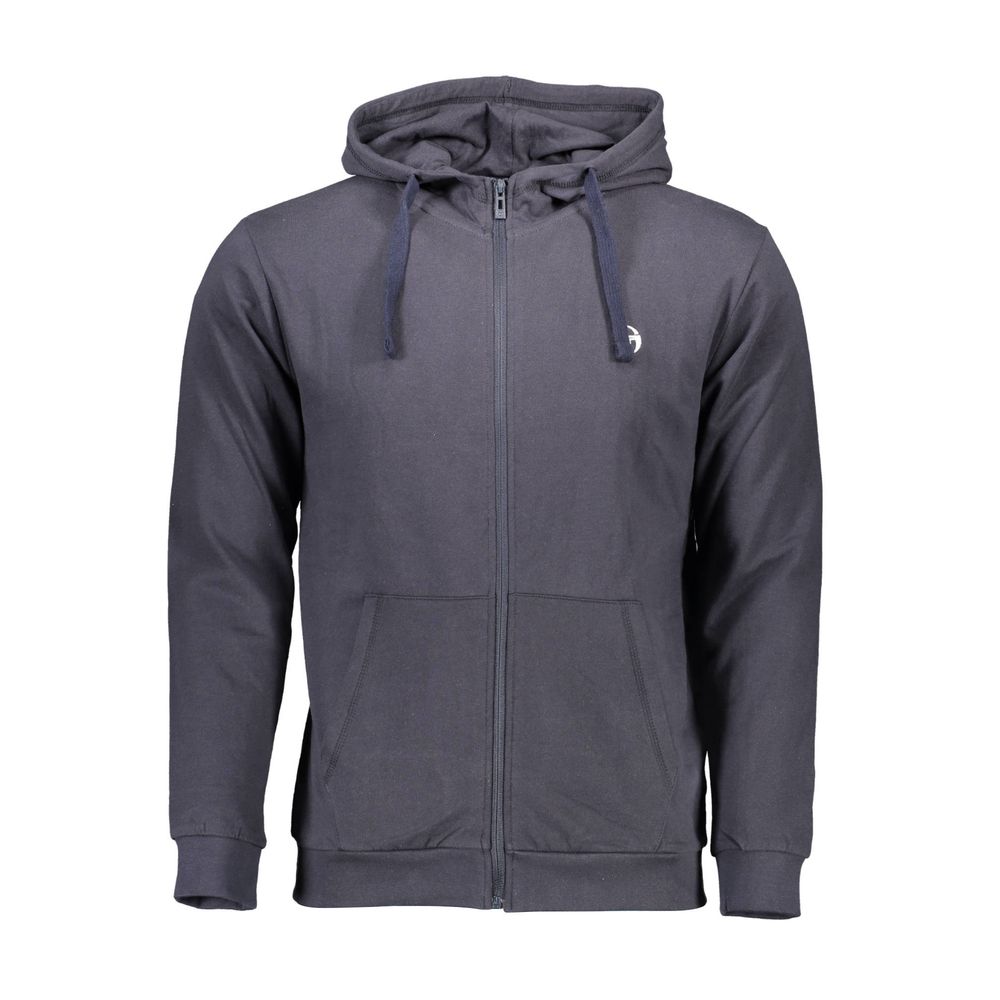 Blue Cotton Men Sweater Sergio Tacchini