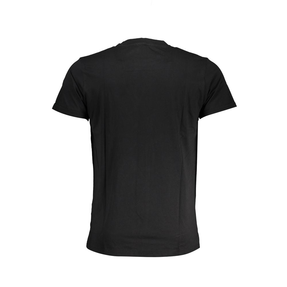 Black Cotton T-Shirt Cavalli Class