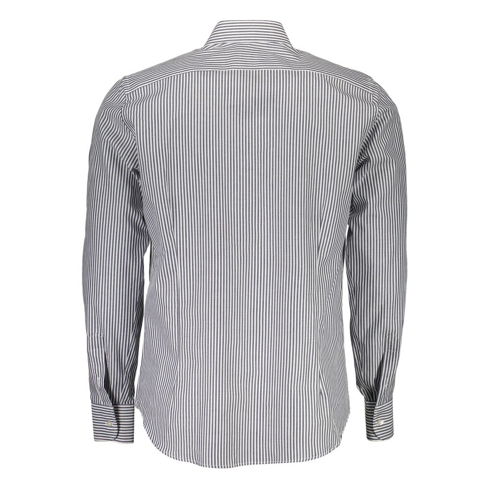 Blue Cotton Men Shirt La Martina