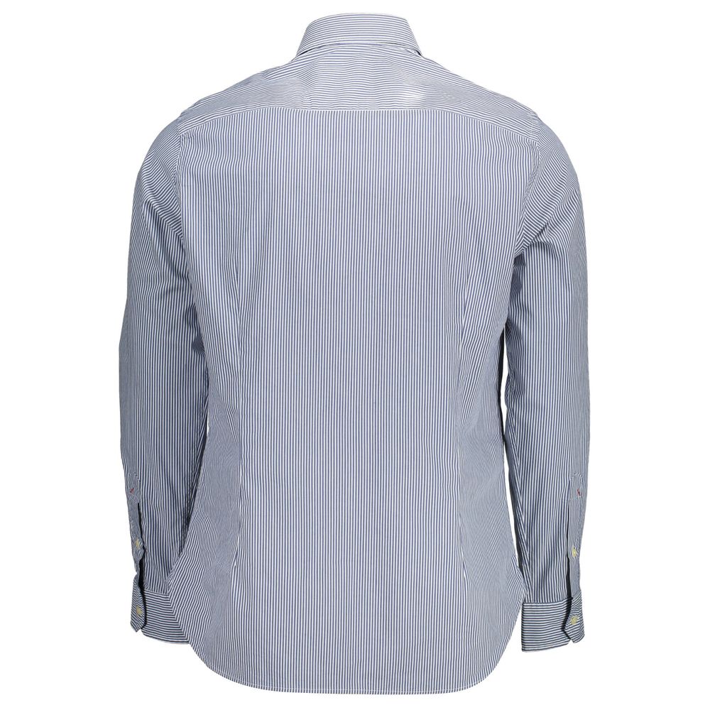 Blue Cotton Men Shirt U.S. POLO ASSN.
