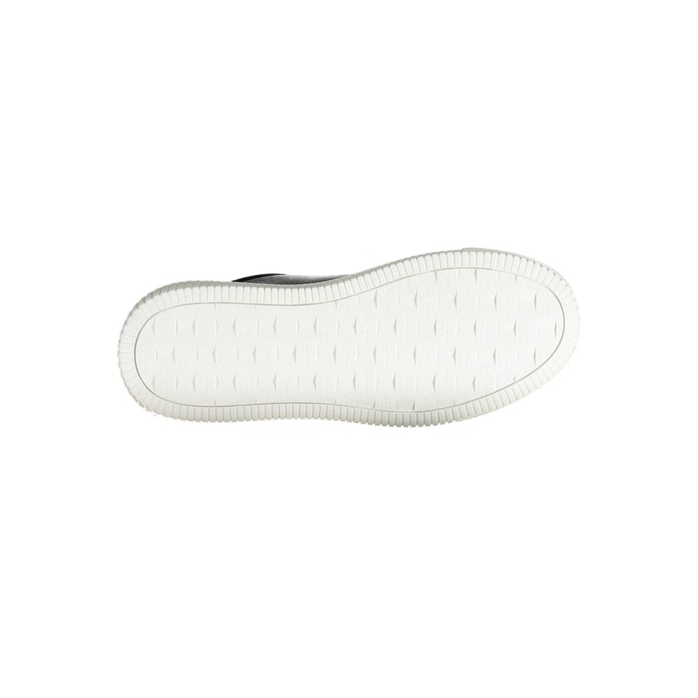 Sleek Black Lace-Up Sports Sneakers Calvin Klein