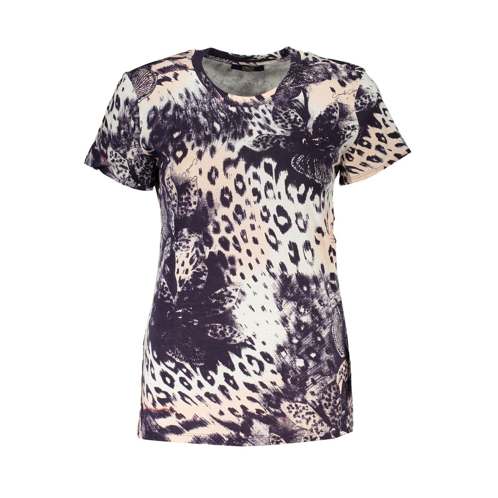 Pink Cotton Women T-Shirt Cavalli Class