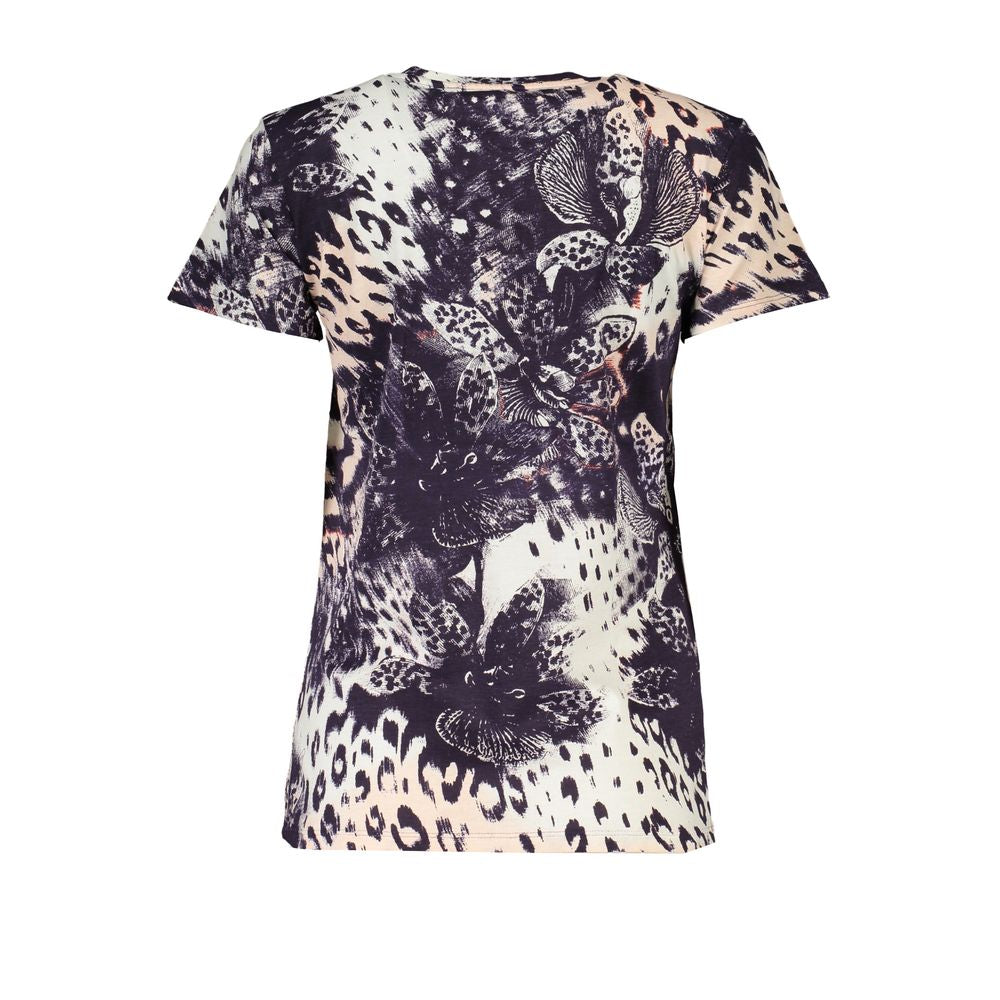 Pink Cotton Women T-Shirt Cavalli Class