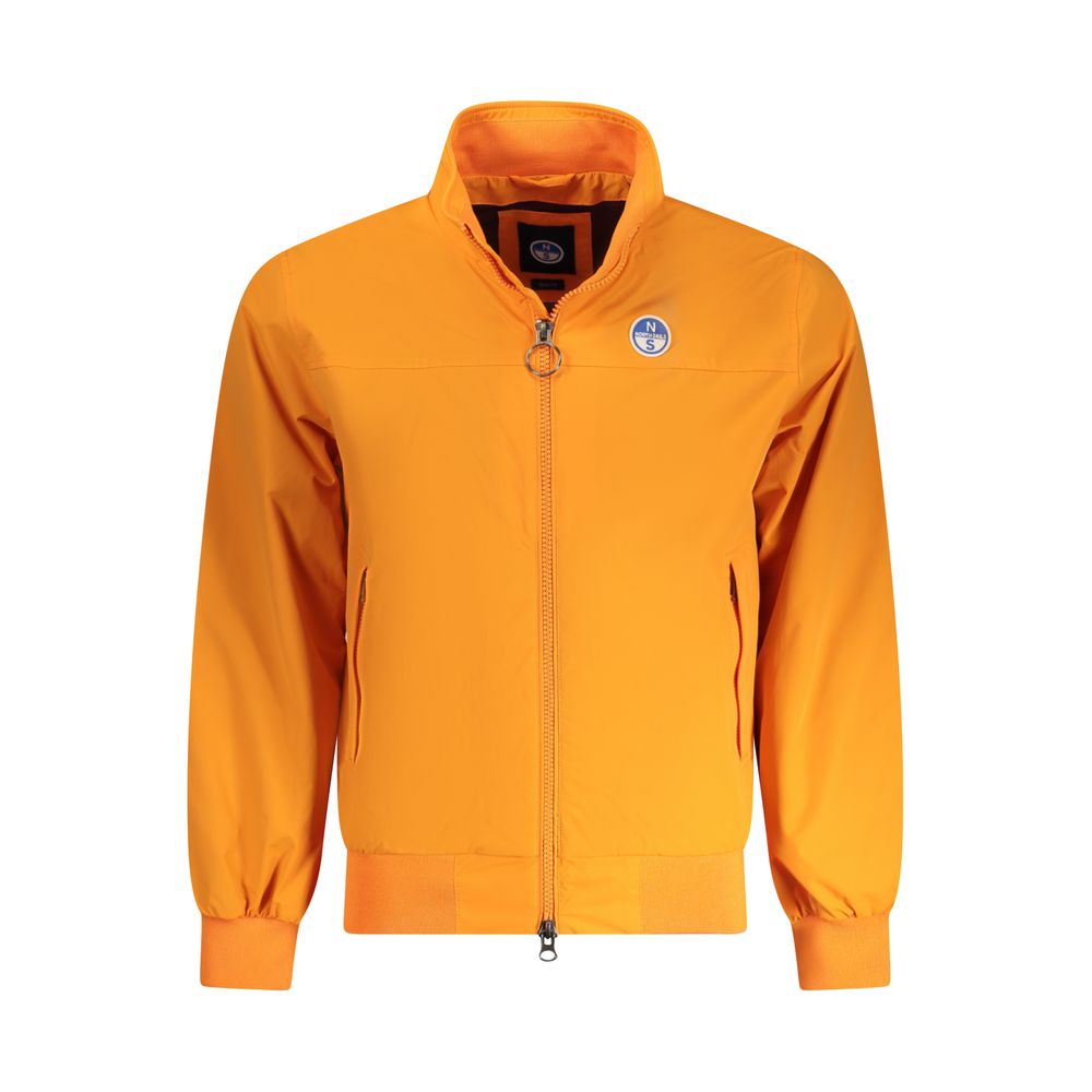 Orange Polyamide Men Jacket North Sails