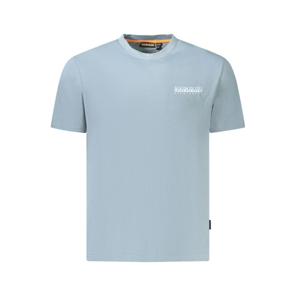 Brown Cotton Men T-Shirt Napapijri